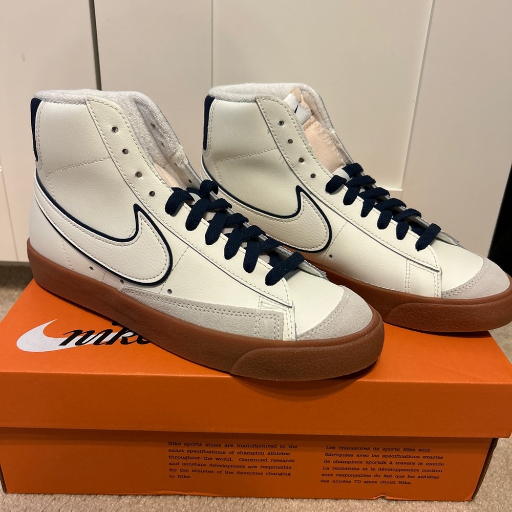 Nike Blazers Mid ‘77 Sail/Midnight Navy